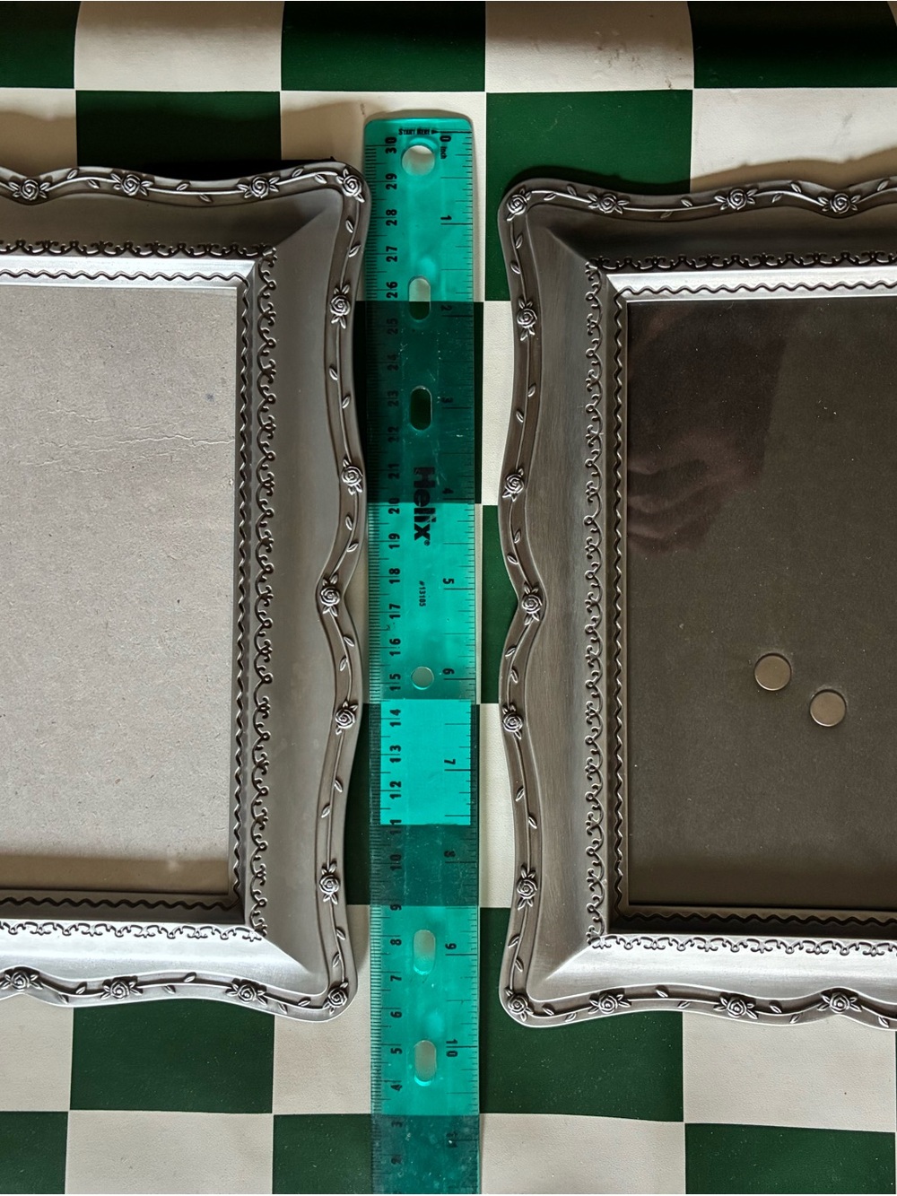 Malden Stainless steel  picture frames lot of 3